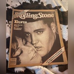 1981 Rolling Stone Magazine with Elvis Cover